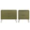 Manhattan Comfort 2-Piece DUMBO Standard 3-Drawer Dresser and DUMBO 2.0 Nightstand in Olive Green 2-DB02-OG - alternate 5
